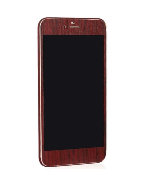 Sticker For Iphone 6 & 6s - Wooden Red