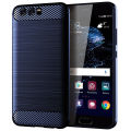 Brushed Texture Case For Huawei P10 Silicone Cases for p10 Huawey Luxury Carbon Fiber Soft TPU Phone Cover. 