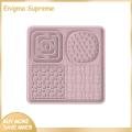 Enigma- Wet Food Pet Mat Interactive Slow Feeding Lick Mat for Pets Bpa-free Silicone Mat with Suction Grip for Peanut Butter Yogurt Kibble Perfect for Grooming Bathing Nail Trimming Large Size Extra Large. 