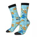Finding Nemo Dory And Nemo Pattern Socks Men Women Fashion Disney Socks Novelty Spring Summer Autumn Winter Middle Tube Socks. 