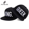 KING QUEEN Letter Embroidery Baseball Cap Snapback Hip Hop Caps For Lovers Couples Sun Hats Men Women Visor Cap. 