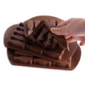 Glass bottle ice cube tray Easy-to-use 15-cavity Flexible silicone Silicone mold Easy to clean -shaped Chocolate candy for. 