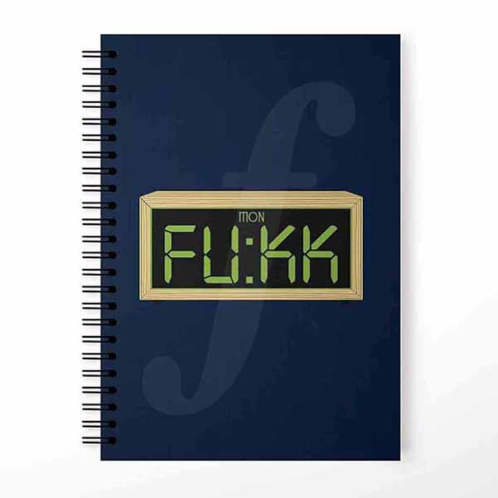 Fukk min design Printed Notebook  - University Notebooks