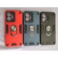 INFINIX ZERO 20 Armor Ring Cover with magnetic finger ring holder Inside soft outer Hard For INFINIX ZERO 20. 