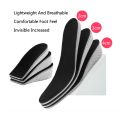 【HOT】 2Cm-4Cm Hard Breathable Memory Foam Height Increase Insoles Heel Lifting Inserts Shoe Lifts Shoe Pads Cushion Unisex. 