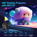 HY320 NTV, 1080P & Mini(720P) Projectors 500/390/300 ANSI Lumens Android 11 4K Native 1080P Wifi6 BT5.0 1920*1080/720P 10000 Lumens Allwinner H713 Home Cinema Outdoor. 