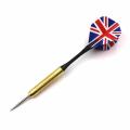 Pack of 3 - Darts with National Flag Stainless Steel Needle Tip Dart for Dartboard Fun. 