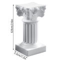 Roman Pillar Greek Column Statue Pedestal Candlestick Stand Figurine Sculpture. 