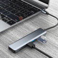 8 IN1 MULTI-PORT TYPE C TO USB C 4K HDMI ADAPTER USB 3.0 - 8 in 1 usb hub - Type c to 8 in 1 hub - Type c to different hubs - Type c to hubs. 