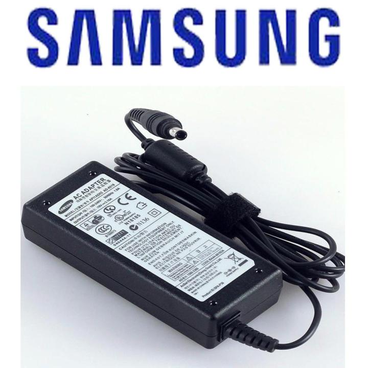 60W 19V 3.16A AC Laptop Charger  With Power Cord for Samsung R530 R540 5.5mm or 3.0mm