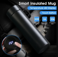 500ML Smart Thermos Water Bottle Led Digital Temperature Display Stainless Steel Coffee Thermal Mugs Intelligent Insulation Cup. 