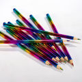 5/10 Pcs/Set Paper Colorful Pencils Writing Stationery for School and Office Supplies Writing and Painting. 