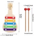 Xylophone for kids, Guitar Shape Xylophone (1 piece). 