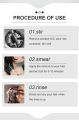 Fruit Vinegar Black Hair Color Gel  For Hair Permanent Black Dye Gel For Cover White Gray Hair 250Ml. 