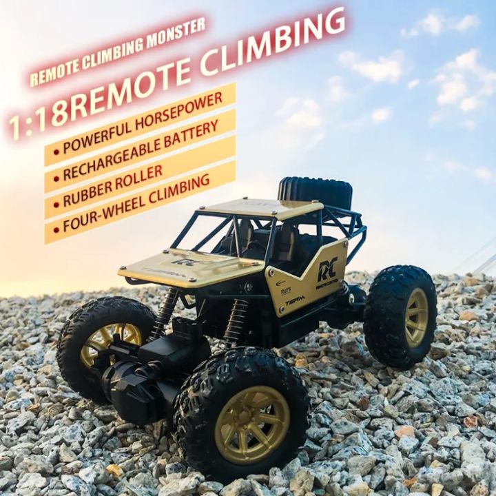 Rock Crawler Alloy Material Moster Car (2029) Alloy control car toys hobbies  RC- 2wd crawler 1/18