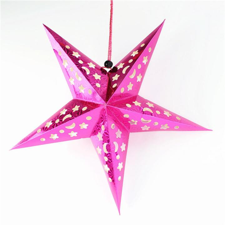 DECORATION CARDBOARD STARS - 18 INCH SIZE STARS - ROOM DECORATION STARS