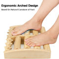 Wooden Foot Roller Wood Care Massage Reflexology Muscle Relax Relief Massager Spa Gift Anti Cellulite Foot Massager Care Tools. 