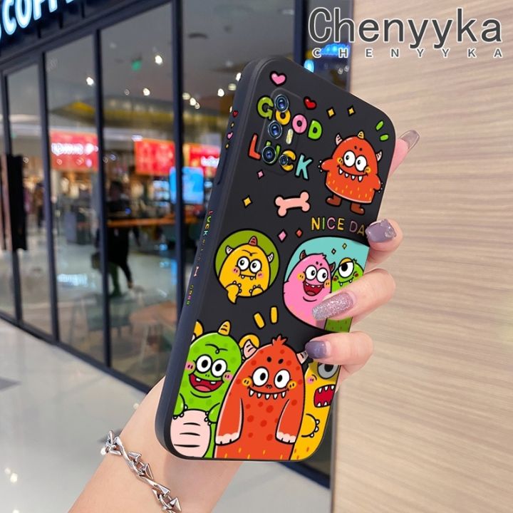 chenyyka%20For%20vivo%20V19(Indonesia)%20V19%20Neo%20Case%20Cartoon%20Cute%20Monster%20Pattern%20Creative%20Thin%20New%20Design%20Phone%20Case%20Square%20Edge%20Protection%20Softcase%20Silicone%20Casing%20Cover%20Shockproof%20Cases%20-%20Image%202