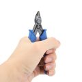Flush Cutter Internal Spring Precision Micro Side Cutters 5-inch Multi-Functional Diagonal Round Jaw Micro Beading Pliers Wire Nipper. 