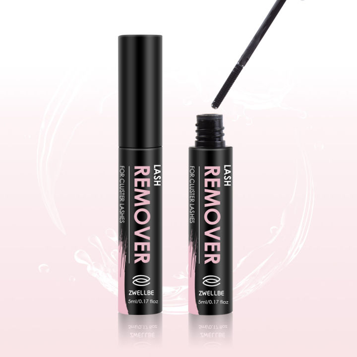 Grim Teiousx Lash Remover for Lash Extensions 5ml Cluster Lash Glue Remover Clear Lash Cluster Remover Easy Removal Gentle Makeup Tool