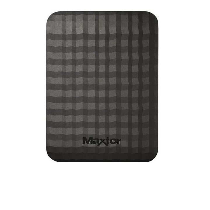 Seagate - Maxtor 1 TB USB 3.0 Slimline Portable Hard Drive - Black
