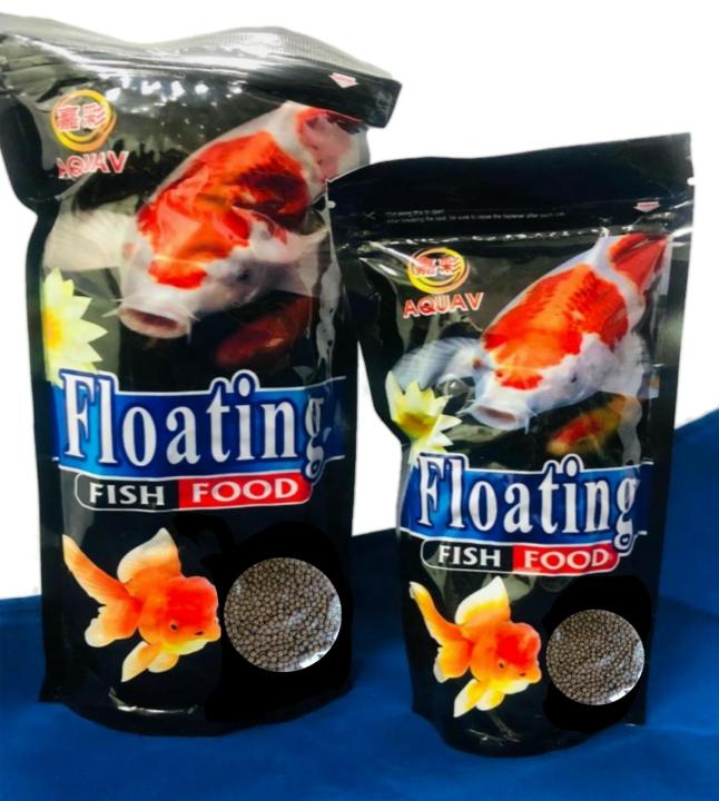 AquaV%20Floating%20Fish%20Food%20For%20Gold-Fish%20&%20Koi-Fish%201%20KG%20-%20Image%203