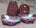 Honda 125 Bike Seat Cover | Both Sides Covers | Tanki Cover | Designing Honda 125 bike seat cover. 