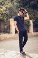 MZ Logo Stylish Printed T-shirt & Trouser Tracksuit For Men. ( Single Jersey Navy T-Shirt & Terry Black Trouser ). 