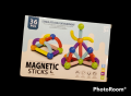 36 PC's magnetic sticks puzzle game for all ages imported high quality durable long lasting easy to use please chat or WhatsApp us for easy conversation. 