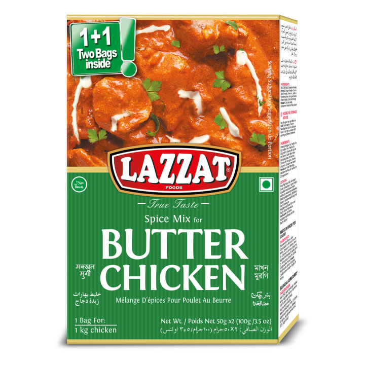 Lazzat Chicken Makhni Masala 100gm
