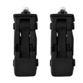Hood Latch Hood Lock Catch Kit for Jeep Wrangler TJ 2007-2016 Black. 