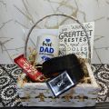 Gift for dad - father - grandfather - on birthday / father's day / anniversary / Father day special gift basket. 