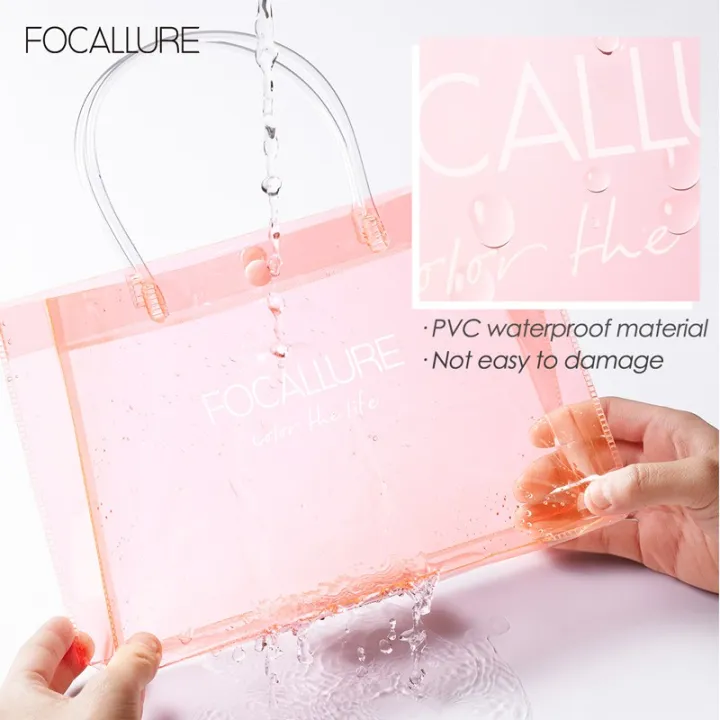 FOCALLURE%20PVC%20Handbag%20Gift%20bag%20Waterproof%20Travel%20Ultra-portable%20Makeup%20bag%20-%20Image%206