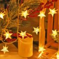 Star LED Fairy String Lights – Battery Operated Home & Event Decor. 
