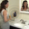 Portable Mini Handy Heater, 350 Watt Handy Compact Digital Electric Heater Fan Plug-In Wall. 