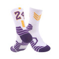 No23 No24 LA James KB LBJ Basketball Player Sports Towel Socks With Analog Numbers Los Angeles Team Twenty Three Four Shots. 