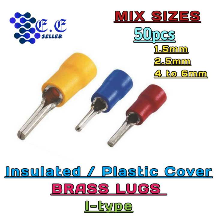 50pcs%20i%20type%20Insulated%20lugs%20Brass,%20control%20thimbles,%20Ring%20Cable%20Lugs,%20Wire%20Terminals%201.5mm,%202.5mm%20nd%204mm%20to%206mm%20size%20choose%20from%20your%20choise%20-%20Image%203