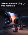 Latest Android New S40MAX Video Game Projector Android13.0 System WiFi6 BT5.4 5G Support 4K HD 1280*720P Smart Home Cinema Portable Projector High Brightness 200" Large Display Wireless Screen Portable Projector. 