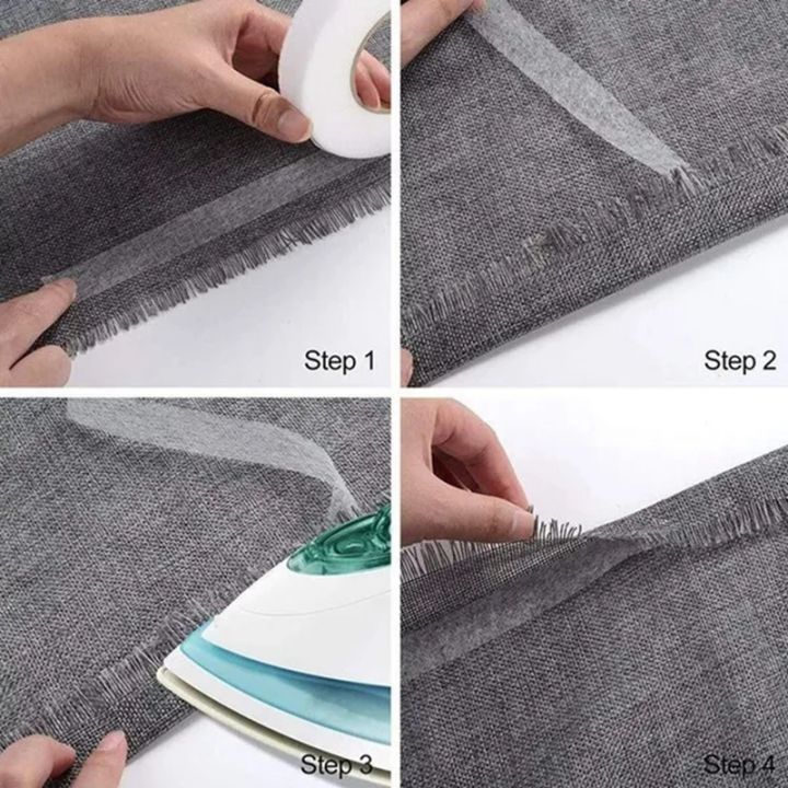50m%20Double-Sided%20Adhesive%20Fabric%20Sewing%20tape%20White%20Clothing%20Iron%20On%20Hem%20Web%20Concrete%20Tape%20For%20DIY%20Sewing%20-%20Image%208