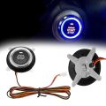 Engine Push Button Start Kit & Keyless Start System ,Suitable for Most DC12V Cars. 