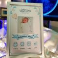 Customized Baby Birth Measurements Frame with Unbreakable Glass – Personalized Newborn Keepsake Gift baby boy. 