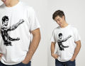 Tekken Bruce Lee vector T-shirt. 
