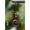 New Luxury Roewood Pendant Phone trap Keychain Anti-loe Anti-drop trap Ring Grip. 