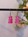 Gummy Bear Earrings in multi-colors. 