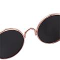 Round Funny For Small Dog Cat Decoration Lovely Reflection Sunglasses Pet Glasses Eye Wear Photos Props. 