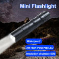 HelloWorld Mini Torch Light Wear-resistant Super Bright LED Flash Light. 