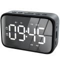 Digital Alarm Clock Radio with FM Radio Bluetooth Speakers with Headphone Jack Dual Alarms 5 Level Brightness Dimmer. 