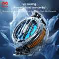 MEMO CX07 Magnetic Phone Radiator Phone Cooling Fan Case Cold Wind Handle Fan for PUBG Phone Cooler Phone Cooling Fan Case. 