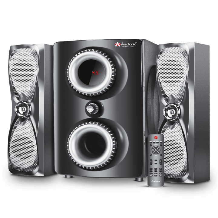 Audionic Rainbow R-35 2.1 Bluetooth Speaker with USB, SD Card, AUX Input & Remote Control