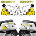 Battery car Snoopy set stickers Maverick electric motorcycle stickers Turtle King Yadi cartoon reflective car stickers. 